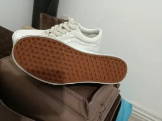 Bambas Vans Blancas Plataforma