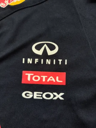 Red Bull Racing F1 2012 T-Shirt Donna taglia S blu