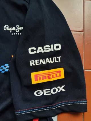 Red Bull Racing F1 2012 T-Shirt Donna taglia S blu