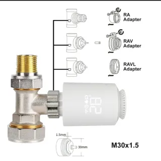 AVATTO TRV06 Válvula Termostática Inteligente