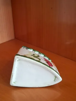 Joyero Cerámica Plancha Vintage Flores