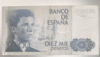 Billete 10.000 pesetas Banco de España 1985