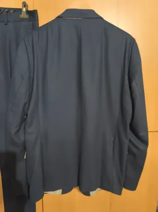 Traje Zara Man Azul Marino Talla L