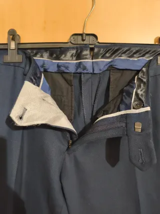 Traje Zara Man Azul Marino Talla L