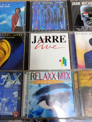Lote CDs Jean Michel Jarre y Varios