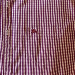 Camisa Burberry Lindon Lujo Algodón Logo bordado