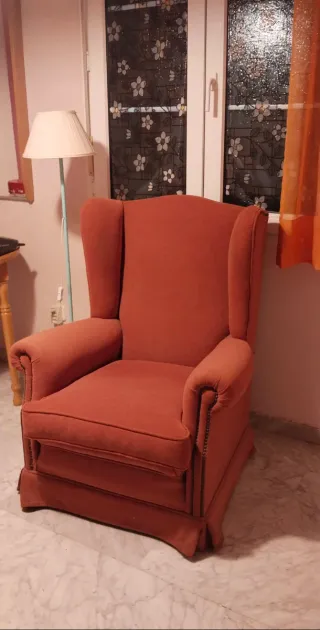 Sillón Orejero  Tela