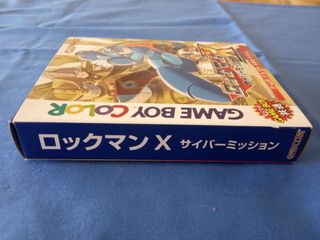 Scatola Megaman Xtreme GBC + Istruzioni e Plastico int