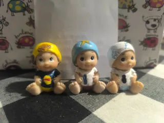 Trío de Bebés Pelones