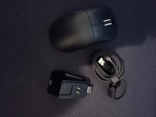 Ratón Gaming Negro ATTACK SHARK+ Base Carga