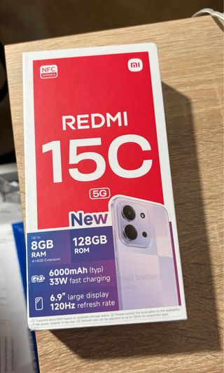 Xiaomi Redmi 15C 128GB 8GB RAM 5G NFC