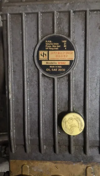 Bomba de alta presión + motor. Varias unidades