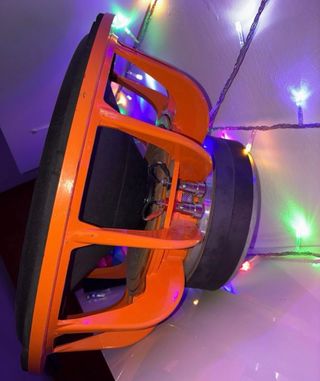 Subwoofer SP AUDIO 15 Negro/Naranja