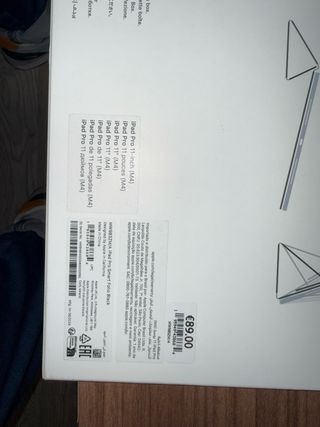 Funda original iPad Pro 11 Apple Smart Folio negra