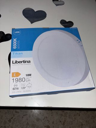 Plafón LED Libertina Tikan 18W 6500K TENGO 2