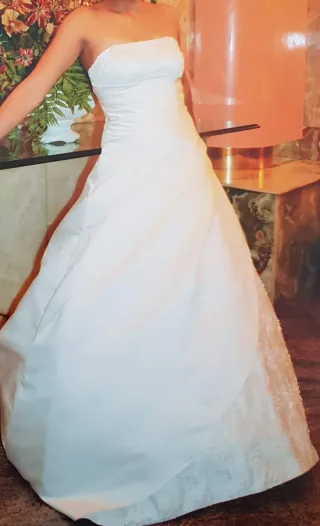 Vestido de Novia, Cancan,Velo, bolero, zapatos