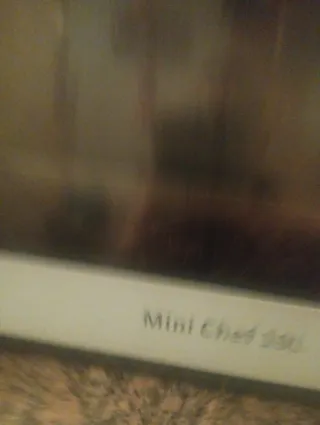 Horno sobremesa plateado