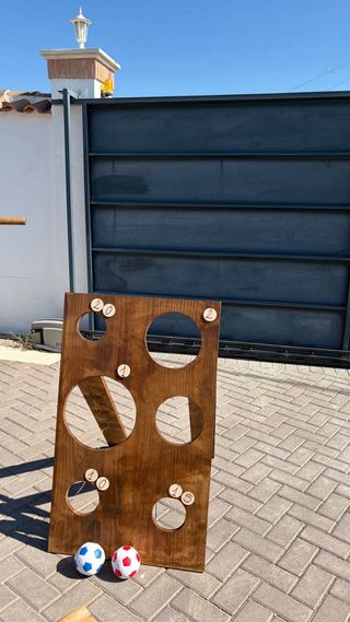 Juegos de madera para eventos