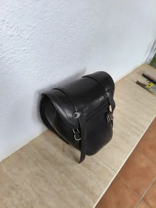 Alforja cuero custom Z