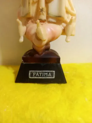 Imagen vintage Virgen de Fátima 17 cm