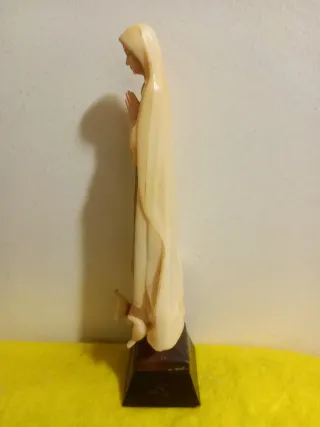 Imagen vintage Virgen de Fátima 17 cm