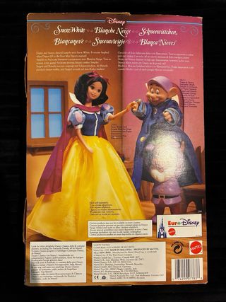Muñeca Blancanieves Disney 1992 Mattel