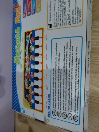 Tappeto musicale con luci e suoni