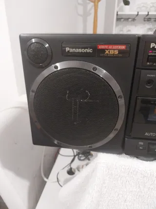 Radiocassette Panasonic RX-DS650 Negro