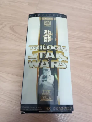 Trilogía Star Wars VHS Widescreen