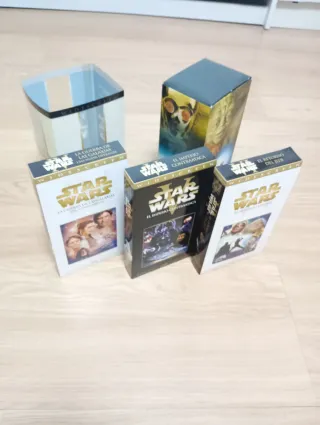 Trilogía Star Wars VHS Widescreen