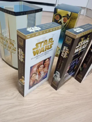 Trilogía Star Wars VHS Widescreen