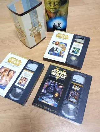 Trilogía Star Wars VHS Widescreen
