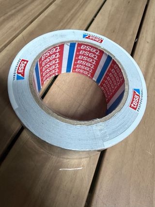 TESA Cinta de Aluminio 50 micras - 25m x 50mm