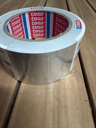 TESA Cinta de Aluminio 50 micras - 25m x 50mm