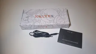 Teclado Mecánico Negro y Naranja NKL61