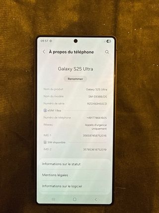 Samsung Galaxy S25 Ultra Beige/Dorado 512GB