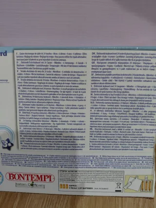 Tastiera Elettronica Bontempi con Microfono