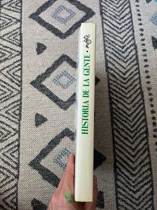 Libro historia de la gente