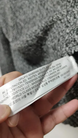 Jersey Lana mujer M Massimo Dutti