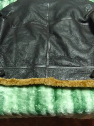 Chaqueta aviador marrón