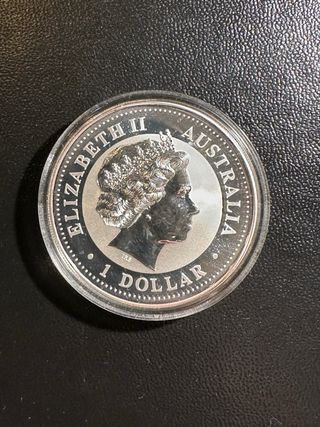 Moneda Plata Australian Kookaburra 1oz 2000