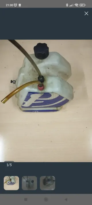 Depósito Gasolina karting Praga