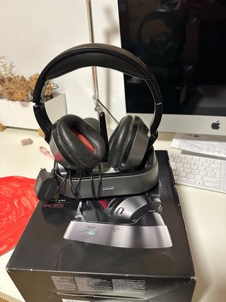 Cascos Inalambricos Philips con Base