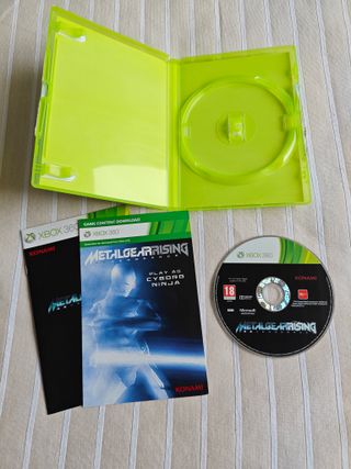 Metal Gear Rising Revengeance XBOX 360 PAL EUR