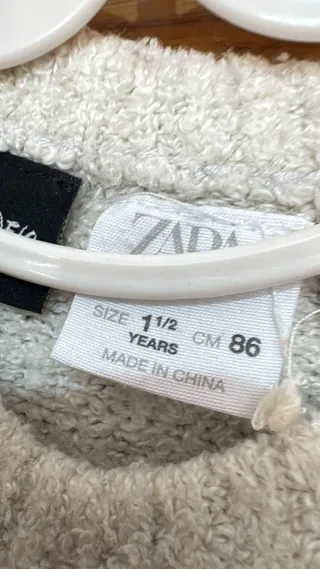 Conjunto Zara niño Talla 1 1/2