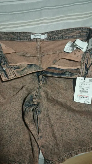 Bermudas Pull&Bear Naranja Talla M