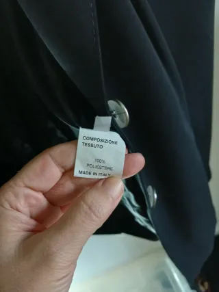 Giacca nera donna taglia L