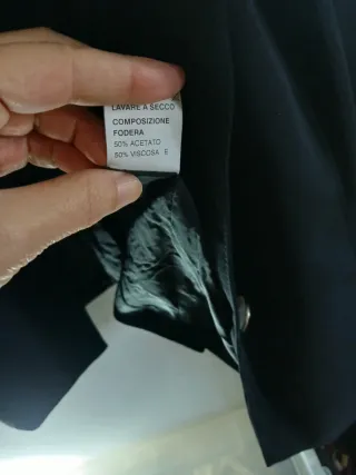 Giacca nera donna taglia L