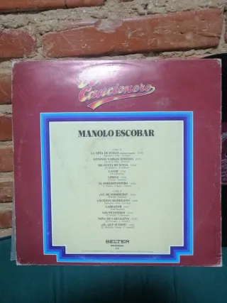 Vinilo Manolo Escobar - El Cancionero