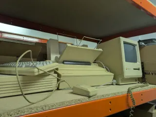 Apple Macintosh Plus (1986) + Impresora